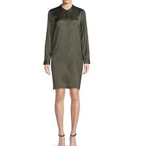 HP✨Eileen Fisher silk shirt dress small NWT